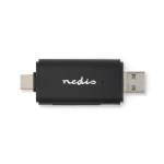 Nedis Kortleser | microSD (TF) / microSDHC (TF) / microSDXC (TF) / SD / SDHC / SDXC | USB 3.2 Gen1
