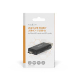 Nedis Kortleser | microSD (TF) / microSDHC (TF) / microSDXC (TF) / SD / SDHC / SDXC | USB 3.2 Gen1