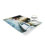 Nedis lamine~~POS=TRUNC Film | 54x86mm | Tykkelse: 125 µm | Pakker per: 100 stk. | PET | Gjennomsiktig