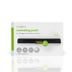 Nedis lamine~~POS=TRUNC Film | 54x86mm | Tykkelse: 125 µm | Pakker per: 100 stk. | PET | Gjennomsiktig