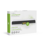 Nedis lamine~~POS=TRUNC Film | A6 | Tykkelse: 100 µm | Pakker per: 100 stk. | PET | Gjennomsiktig