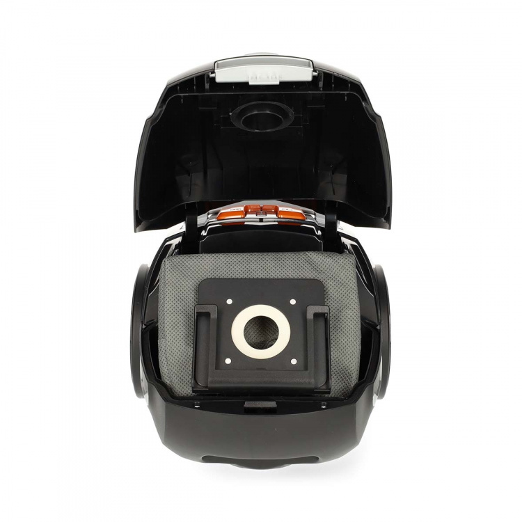 Nedis Støvsuger med pose | Med Bag | 700 W | Støvkapasitet: 2.0 l | Kombi Pensel | aksjonsradius: 7.50 m | Hepa 12 | Oransje / Sort