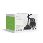 Nedis Støvsuger med pose | Med Bag | 700 W | Støvkapasitet: 2.0 l | Kombi Pensel | aksjonsradius: 7.50 m | Hepa 12 | Oransje / Sort