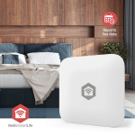 Nedis SmartLife Klimasensor | Zigbee 3.0 | Batteri drevet | Android™ / IOS | Hvit