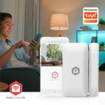 Nedis SmartLife Dørvindussensor | Zigbee 3.0 | Batteri drevet | Android™ / IOS | Hvit