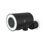 Nedis SmartLife Utendørs kamera | Søkelys | 4K / 3840x2160 | IP65 | Cloud Storage (valgfritt) / microSD (ikke inkludert) / Onvif | 5 V DC | Med bevegelses sensor | Nattsyn | Sort