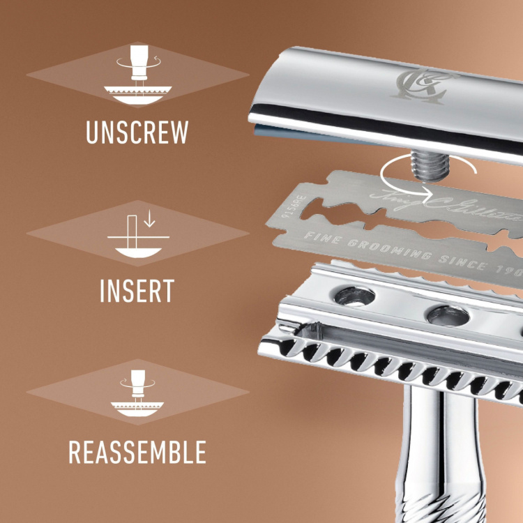 King C. Gillette Dubbeleggad Säkerhetsrakblad 10 st King C. Gillette Dubbeleggad Säkerhetsrakblad 10 st