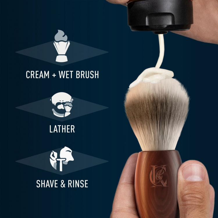 King C. Gillette Shaving Brush - Rakborste med trähandtag King C. Gillette Shaving Brush - Rakborste med trähandtag