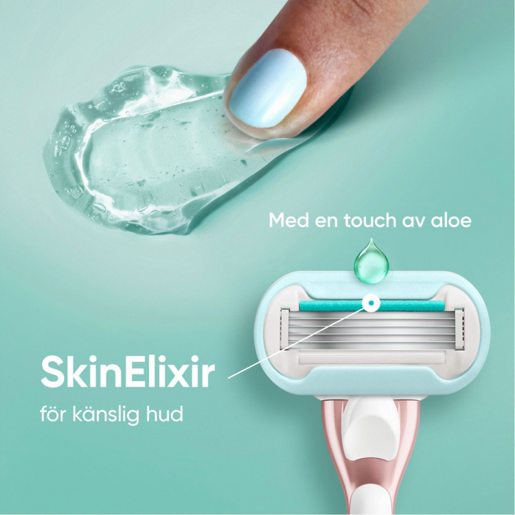 Gillette Rakhyvel Pro Smooth Sensitive + 1st rakblad