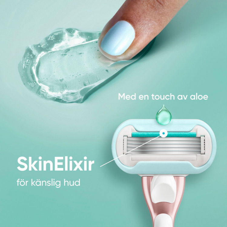 Gillette Rakhyvel Pro Smooth Sensitive + 3st rakblad