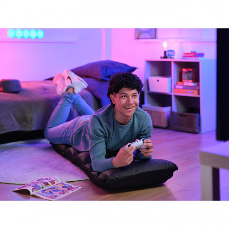 Trust GXT 718SM Rayzee Gamingstol för golvet Svart Superman