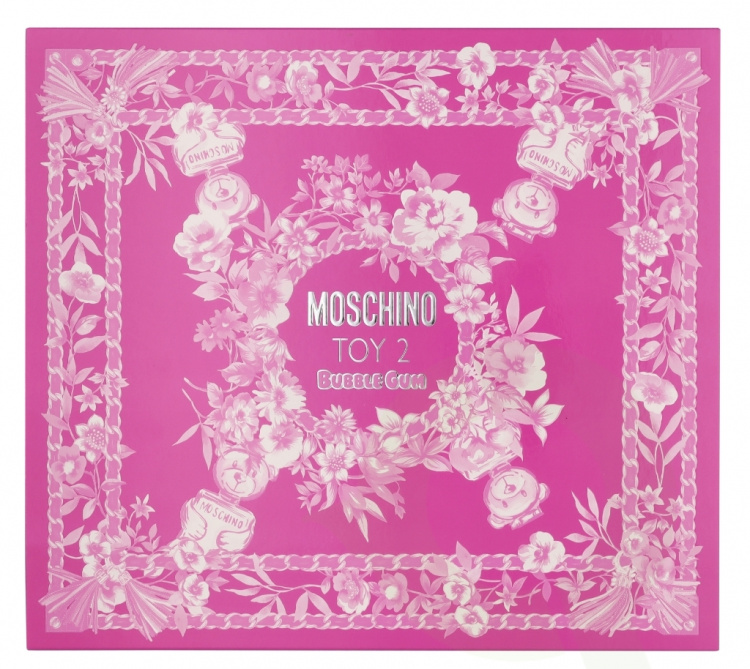 Moschino Toy 2 Bubble Gum Giftset 110 ml Edt Spray 100ml/Body Lotion 100ml/Edt Spray 10ml