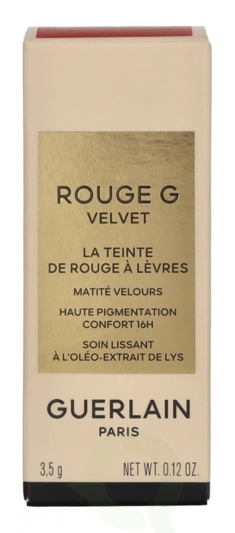 Guerlain Rouge G Luxurious Velvet Refill 3.5 g #510 Le Rouge Vibrant