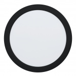 Eglo Fueva-Z Smart innfelt lys Ø21,6 cm - Svart, Zigbee & Bluetooth Eglo Fueva-Z Smart innfelt lys Ø21,6 cm - Svart, Zigbee & Bluetooth