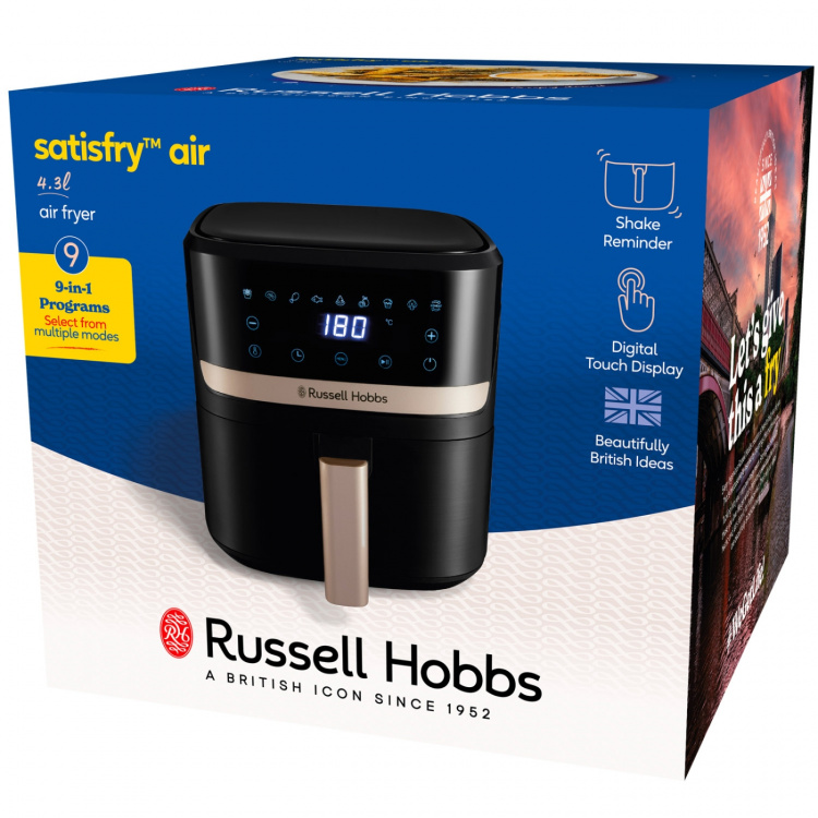 Russell Hobbs Airfryer 27610-56/RH Satisfry Air Fryer 4.3L Russell Hobbs Airfryer 27610-56/RH Satisfry Air Fryer 4.3L