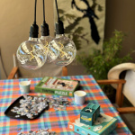 LightsOn Penny Pendellampa Gravity + DecoBulb XL Varmvit