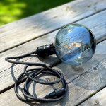 LightsOn Penny Pendellampa Gravity + DecoBulb XL Smoke