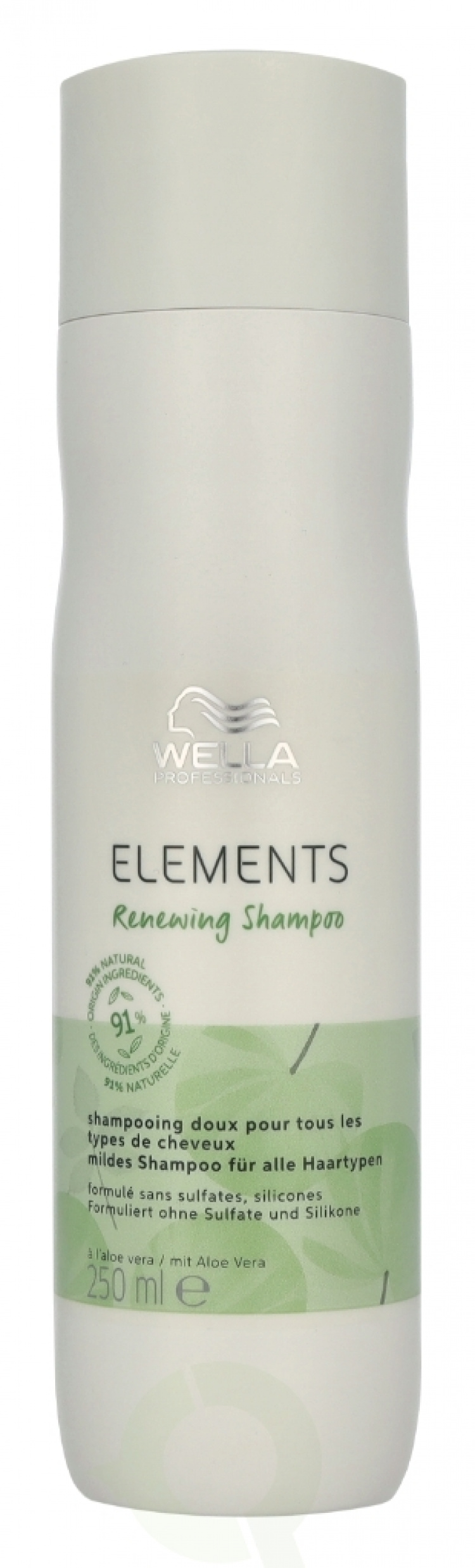 Wella Elements - Renewing Shampoo 250 ml With Aloe Vera