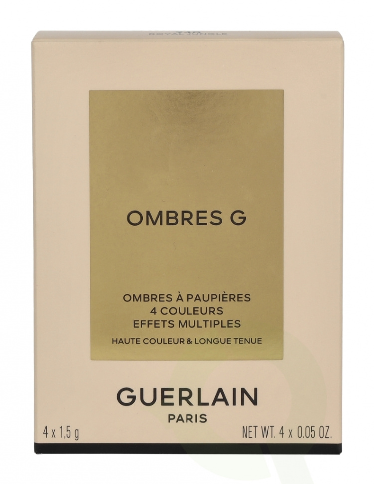 Guerlain Ombres G Eyeshadow Quad Multi-Effect 6 g #940 Royal Jungle/4 x 1,5g