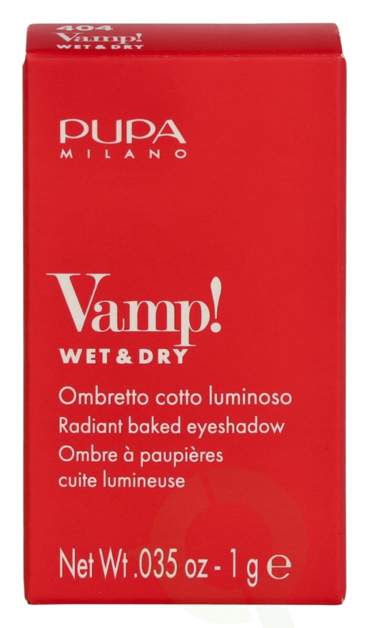 Pupa Milano Pupa Vamp! Wet & Dry Eyeshadow 1 g #404 Cold Taupe