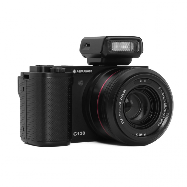 Agfa Digitalt Kamera Realishot C130 CMOS 10x 24MP Svart