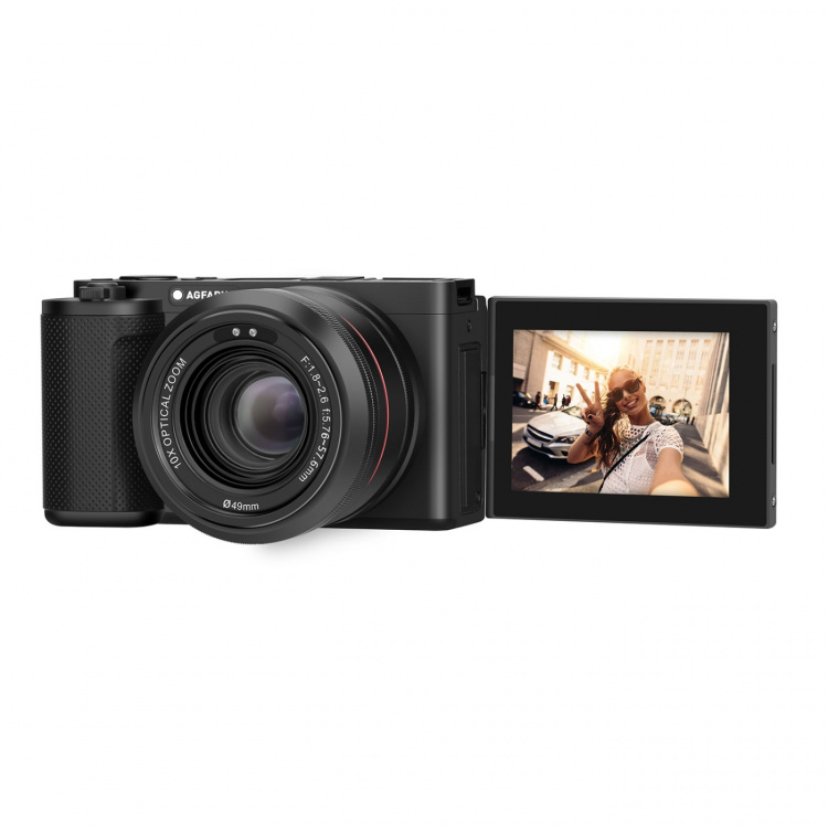 Agfa Digitalt Kamera Realishot C130 CMOS 10x 24MP Svart