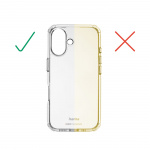 Hama Mobildeksel Extreme Protect iPhone 16e Transparent