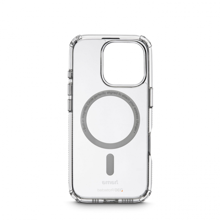 Hama Mobildeksel Extreme Protect iPhone 16 Pro MagCase Transparent