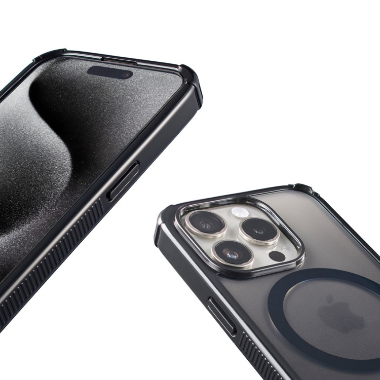 Hama Mobildeksel Extreme Protect iPhone 16 Pro MagCase Svart