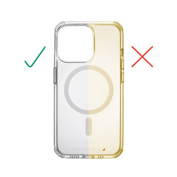 Hama Mobildeksel Extreme Protect iPhone 16 Plus MagCase Transparent Hama Mobildeksel Extreme Protect iPhone 16 Plus MagCase Transparent