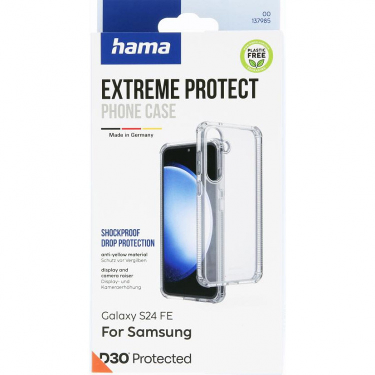 Hama Mobildeksel Extreme Protect Samsung Galaxy S24 Fe Transparent Hama Mobildeksel Extreme Protect Samsung Galaxy S24 Fe Transparent
