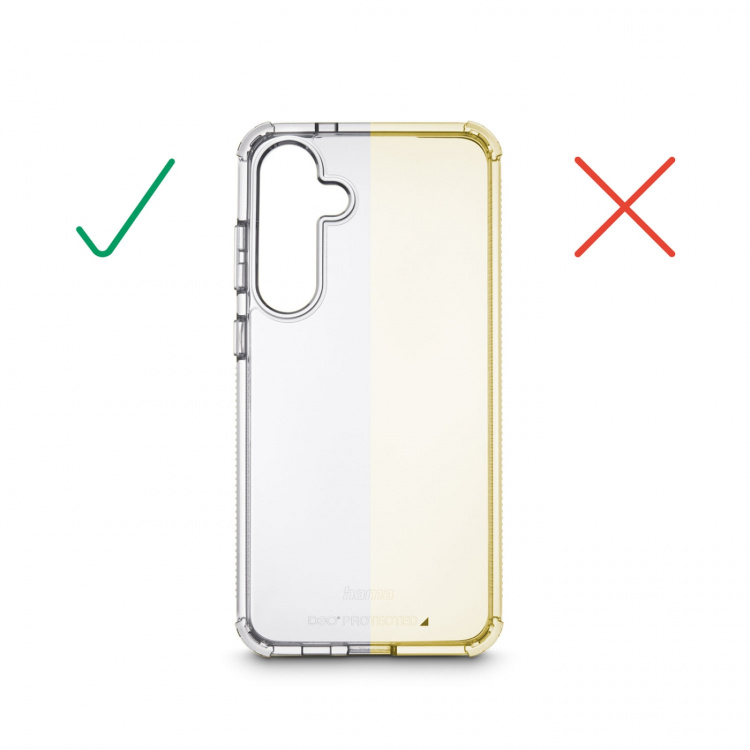 Hama Mobildeksel Extreme Protect Samsung Galaxy S25 Transparent Hama Mobildeksel Extreme Protect Samsung Galaxy S25 Transparent