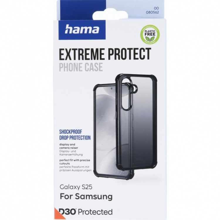 Hama Mobildeksel Extreme Protect Samsung Galaxy S25 Svart