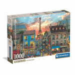 Clementoni Puslespill 1000 Pcs CB High Quality Collection Streets Of Paris