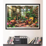 Clementoni Puslespill 1000 Pcs CB High Quality Collection The Greenhouse Library