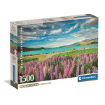 Clementoni Puslespill 1500 Pcs CB High Quality Collection Lupins At Lake Tekapo