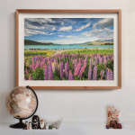 Clementoni Puslespill 1500 Pcs CB High Quality Collection Lupins At Lake Tekapo