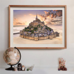 Clementoni Puslespill 1500 Pcs CB High Quality Collection The Mont Saint-Michel Rising