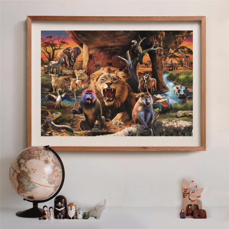 Clementoni Puslespill 1500 Pcs CB High Quality Collection The Tribal Society Clementoni Puslespill 1500 Pcs CB High Quality Collection The Tribal Society