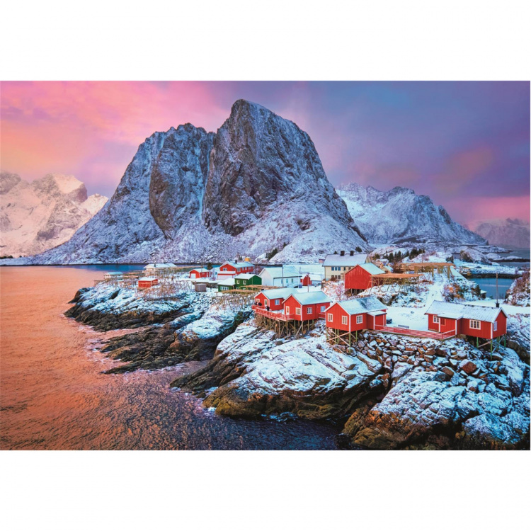 Clementoni Puslespill 500 Pcs CB High Quality Collection Hamnoy Village