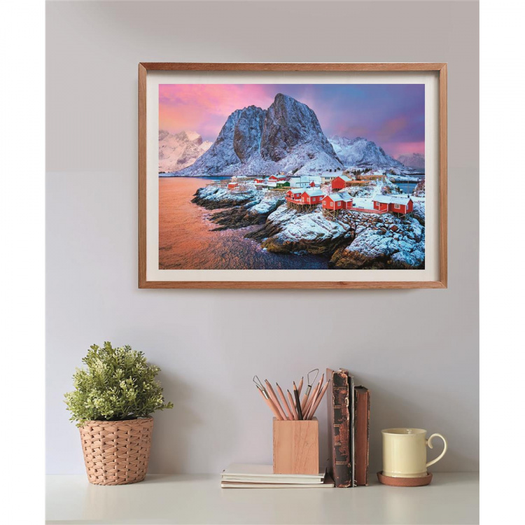 Clementoni Puslespill 500 Pcs CB High Quality Collection Hamnoy Village