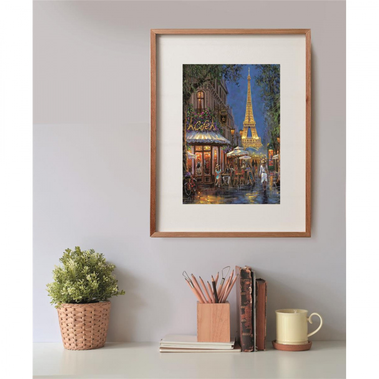 Clementoni Puslespill 500 Pcs CB High Quality Collection Night of the Eiffel Café