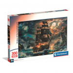 Clementoni Puslespill 300 Pcs Pirates Of The Haunted Seas