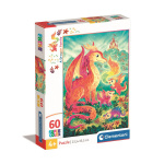 Clementoni Puslespill 60 Pcs Noli A Dragon Family Clementoni Puslespill 60 Pcs Noli A Dragon Family