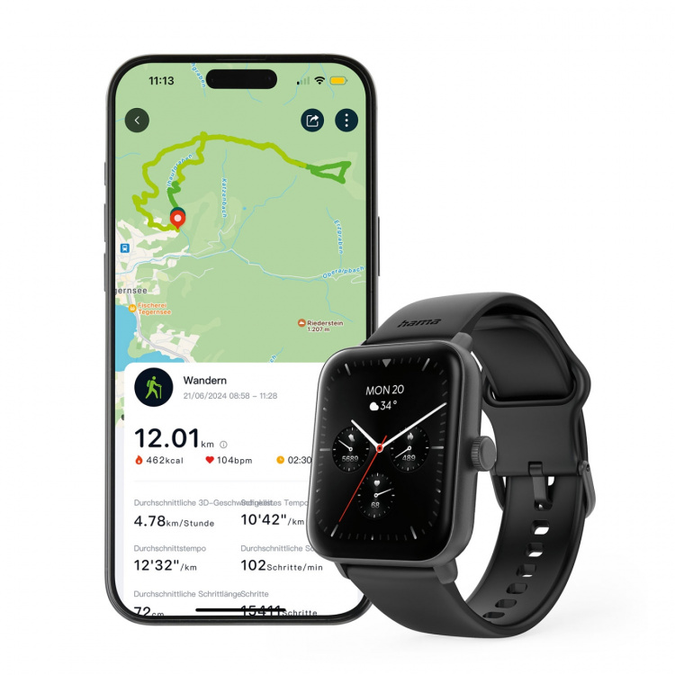 Hama Smart Watch 6010 Svart