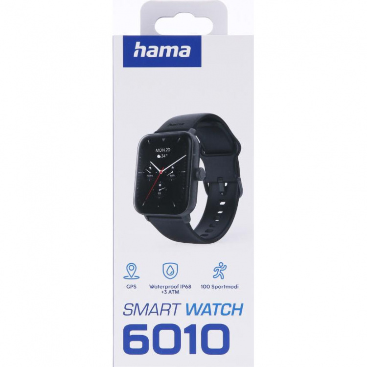 Hama Smart Watch 6010 Svart