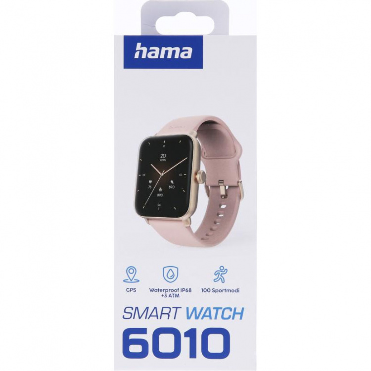 Hama Smart Watch 6010 Rose Gold