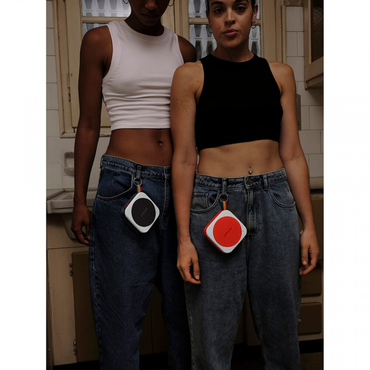 Polaroid P1 Trådløs Høyttaler Svart og Hvit