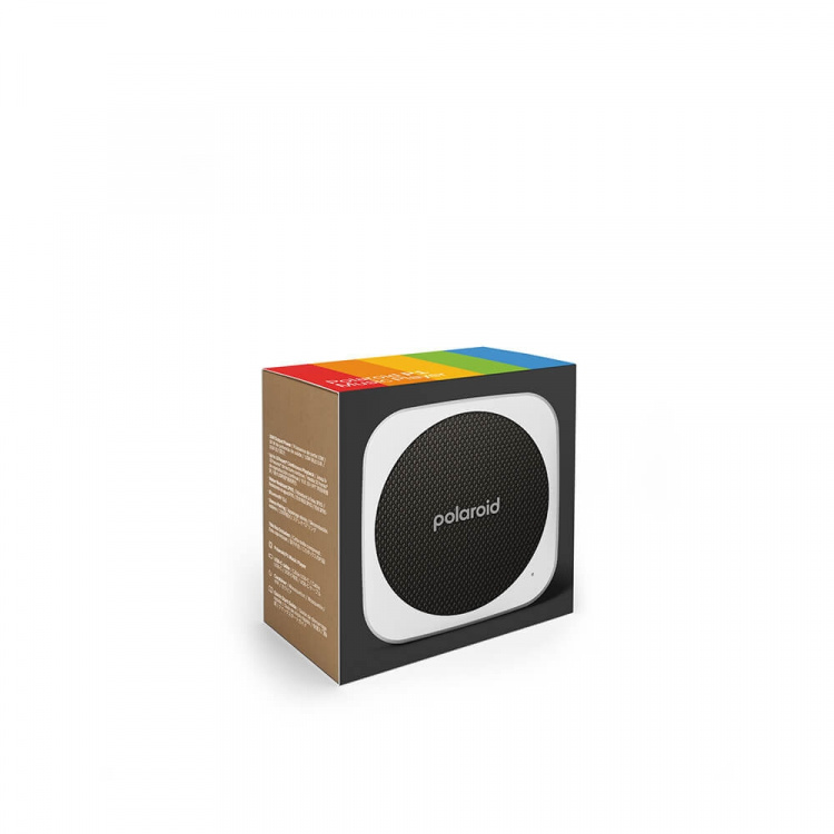 Polaroid P1 Trådløs Høyttaler Svart og Hvit