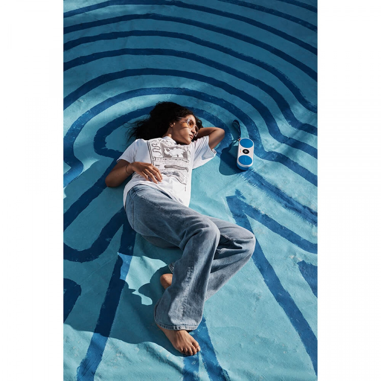 Polaroid P2 Trådløs Høyttaler Blå og Hvit